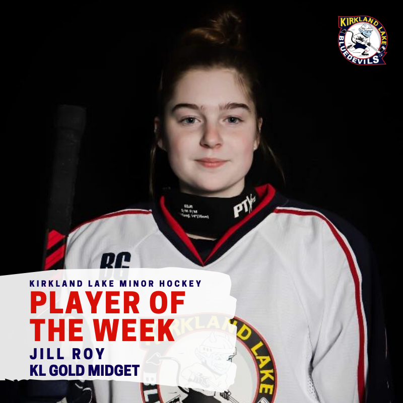 KLMHA - Player of the Week jill roy KLMHA - Player of the Week jill roy