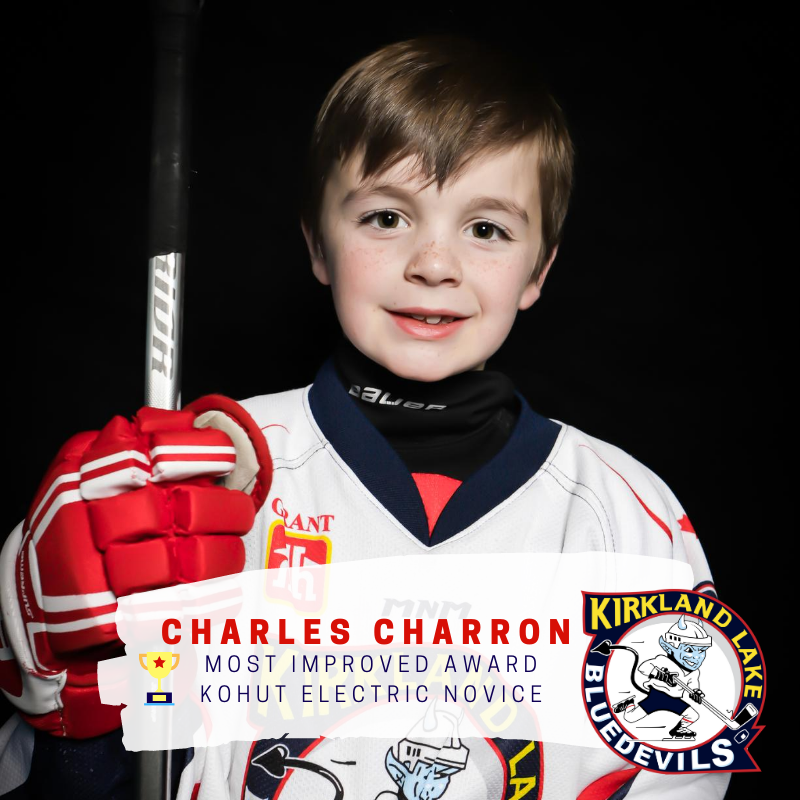 KLMHA - Awards 19_20 Charles Charron